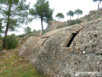 Pinares, Riscos y Atalayas; rutas para caminar; pasear por madrid